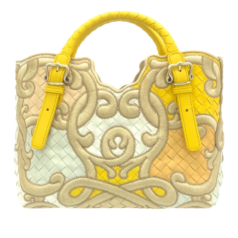 BOTTEGA VENETA Embroidered Intrecciato Fenice Bag